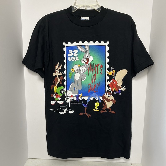 Looney Tunes Mania Other - Vintage 1997 Bugs Bunny Stamp‎ Collection T-Shirt Looney Tunes Size S/M